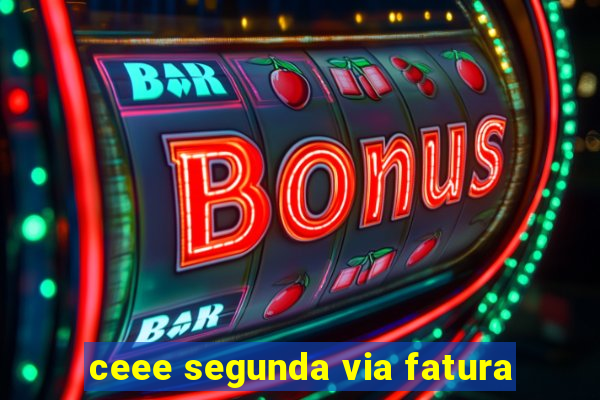 ceee segunda via fatura